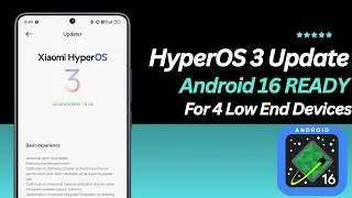 HyperOS 3 Global-EEA Updates READY! 4 Low-End REDMI and POCO Devices Getting It Soon 🚀