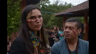 | MARUIM | Ind&iacute;genas mobilizam-se contra o Marco Temporal no Morro dos Cavalos