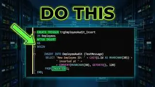 60 Master SQL Triggers & Magic Tables in 20 Minutes | SQL Server Tutorial For Beginners 