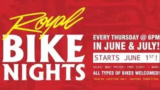 1st Bike Night Of The Year at Royal Distributing
