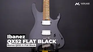 Ibanez QX52 in Flat Black