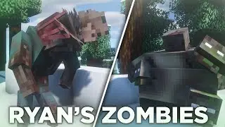 Безумный МОД на Безумных Зомби в Minecraft | Ryan's Zombies [1.19.2 / 1.19.4]