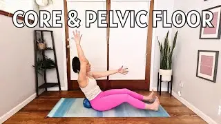 20 Minute Barre Deep Core & Abs Workout | Pregnancy Friendly, Pilates Ball