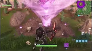 Fortnite weird alien cubes in in loot lake cave
