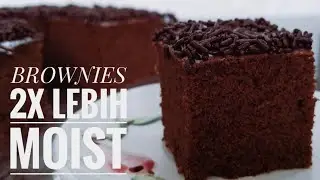 Pakai cara ini hasil BROWNIES jadi lebih Moist & Tahan berhari-hari disuhu ruang