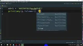 How to Check if lowercase letters exist in a string in Python