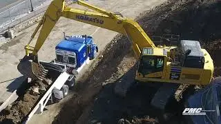 Komatsu PC490LC Excavator - Harrison Western Construction - Power Motive Corp