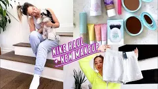 nike haul + new makeup!!       *i promise ill stop doing hauls lol