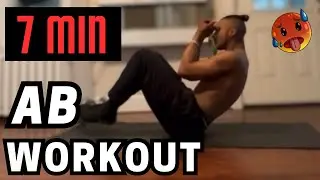 7 Minute Ab Workout (No Equipment-Follow Along!)