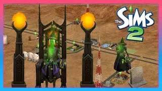The Sims 2 Strangetown - Olive Spectre - The Most Powerful Witch!