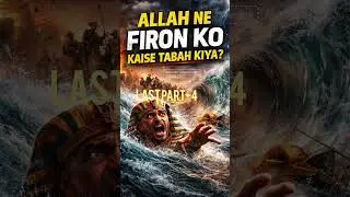 Firon Ka Anjaam | Allah Ka Azab#Firon#FironKaAnjaam#AllahKaAzab#IslamicBayan#IslamicShorts#Deen