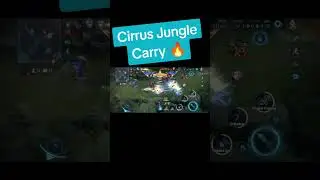 Cirrus Jungle Carry 🔥 #hok #mobilelegends #honorofkings #mlbb #genshinimpact #rov #hokstudio #newgen