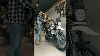 🔥Royal enfield New Himalayan 450 Cross spoke wheels Delivery#shrots #royalenfield#himalayan450#bike