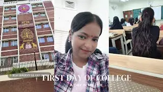 First day of college | Du sol east campus tahirpur | Alone traveling | #college #sol #east #tahirpur