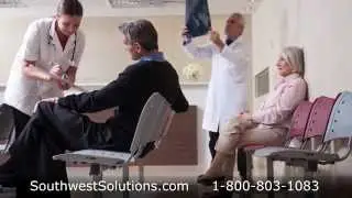 Rolling & Folding Immunization Workstations Saving Time & Hospital Floorspace