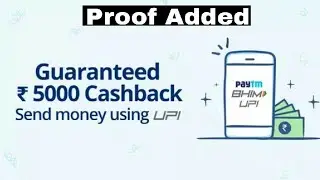 Free mai Milega Rs.5000 Paytm cash | Rs.20 Paytm cash Daily | Paytm UPI offer
