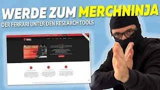 Merch Ninja🐱&zwj;👤 Research Tool f&uuml;r Merch by Amazon Review / Test 😗