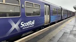 37884 pushing 320322 at Kilmarnock Railway Station 2/5/21