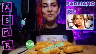 MUKBANG VEGAN NUGGETS | BRITNEY SPEARS REACTION | ASMR ITA CRUNCHY SOUNDS CHIT CHAT