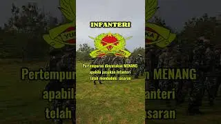 Pertempuran dinyatakan MENANG apabila pasukan infateri telah menduduki sasaran.