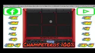 Primeras pruebas de la Bater&iacute;a SPD-KD🎶 Android (Kmilo Dj)