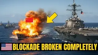 China Deploys 23 Warships to Block U.S. Hospital Ship &mdash; Carrier Force Ends Blockade in 6 Hours