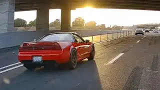 Honda/Acura NSX [first gen] spotted in traffic