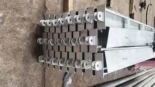 HDG Solar Structure for MMS#steelstructure #solarenergy #solarsystem
