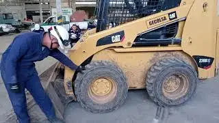 Chequeo preoperacional minicargador CATERPILLAR 236B3