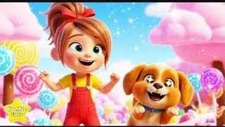 Candy World | Fun Kids Rhyme & Sing Along 🍭🎉 | Magical Candy Adventure