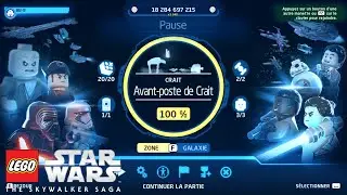 AVANT-POSTE DE CRAIT 100% TOUTES BRIQUES / DATACARTE / VAISSEAU / PERSONNAGE - LEGO STAR WARS