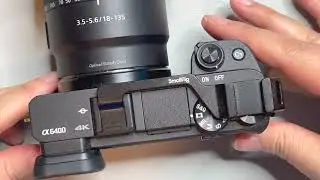 SMALLRIG Cold Shoe Adapter Relocation Plate Sony a6400
