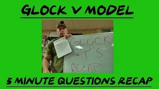 GLOCK Your Questions My V Model Recap Under 5 Mins
