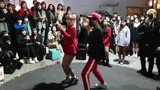 《EXID_UpDown》#KingdomS(#킹덤즈) #RedCrew(#레드크루) 2018.10.31 할로윈당일 홍대버스킹