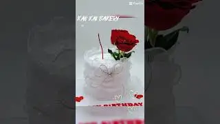 Cake​ Birthday Cute Small នំខេកតូចធំស្អាត #cake #birthday #dessert #shorts #viral #food