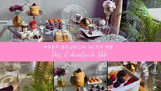 BRUNCH |💕  IDEE RECETTES  |💕  DECO DE TABLE