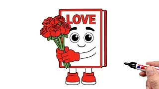 How to Draw Love Love Love Sahur