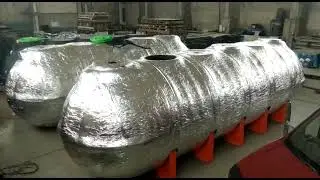 Резервуар с обогревом для воды 30м3 30000 литров ModulTank