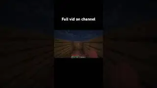Building underground in Minecraft Genius or L | Siren head horror mod #minecraft