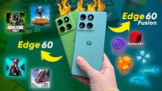 Así rinde el Motorola Edge 60 y 60 Fusion en JUEGOS y EMULADORES🔥 ¿Vale la pena?