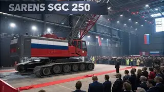 НЕВЕРОЯТНО! SARENS SGC 250 &ndash; САМЫЙ МОЩНЫЙ КРАН В МИРЕ В ПРЕМИУМ ШОУРУМЕ РОССИИ!