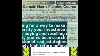 How To Create and Sell Domain Names for Huge profit (Over $ X10,000% ROI)