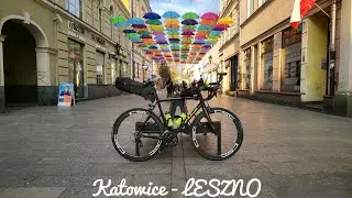 Rowerem z Katowic do LESZNA, czyli 320 km przepięknych widoków! Ultra kolarstwo, wyprawa rowerowa.