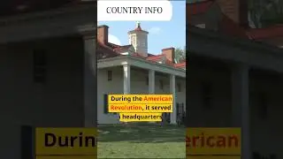 History of Mount Vernon, Virginia (home of George Washington) #shorts #shortvideo #history #usa
