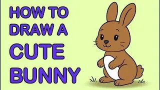 How to Draw a Cute Bunny | Easy Drawing for Kids