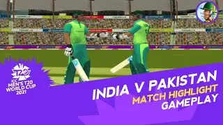 Haydos 380🔥Cricket Gameplay New Update India vs Pakistan  Gameplay 1st innings Match highlight #wcc3
