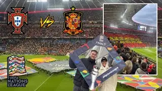 😍🇵🇹Erste Mal CR7 Live gesehen! / Nations League Finale / Portugal vs Spanien / *Stadion Vlog*