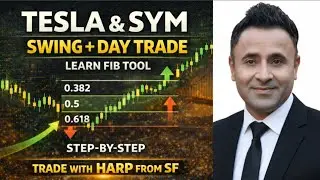 How to Use Fibonacci Tool | Swing & Day Trading Tesla and SYM