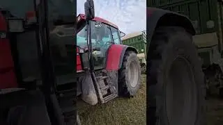 Case CS 120 mit Krone LW 280 Transport 🚩💯🌞