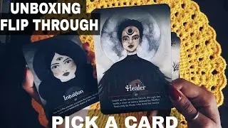 Seasons of the Witch - Samhain Oracle 🧙🏼 Deck Unboxing, Flip Through & MINI PICK A CARD